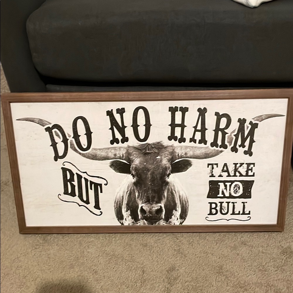 Rustic Brown and Black Wall Art Decor